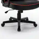 Scaun de Gaming Reglabil Professional NexaGlide WF-6040 Red – Ergonomic și Recliner, Rosu, Negru - imagine 9