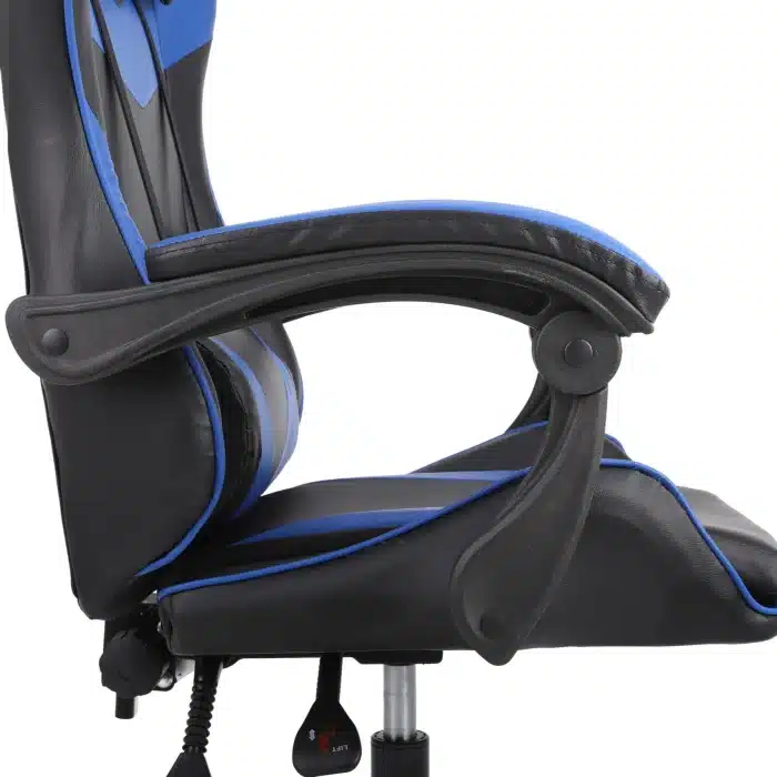 Scaun de Gaming Reglabil Professional Tron Thrones BOC-734 Blue, Albastru - imagine 13