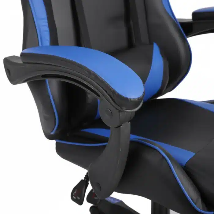 Scaun de Gaming Reglabil Professional Tron Thrones BOC-734 Blue, Albastru - imagine 7