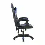 Scaun de Gaming Reglabil Professional Tron Thrones BOC-734 Blue, Albastru - imagine 6