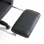Scaun de Gaming Reglabil Professional WF-6028 Black & White cu Suport Picioare, Alb, Negru - imagine 16