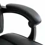 Scaun de Gaming Reglabil Professional WF-6028 Black cu Suport Picioare și Recliner, Negru - imagine 12