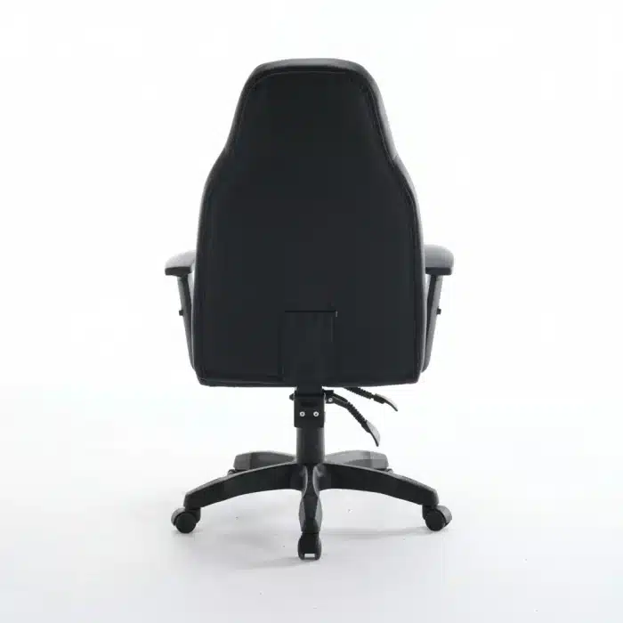 Scaun de Gaming Reglabil Professional WF-6049 Black White Red – Recliner și Ergonomic - imagine 9