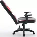 Scaun de Gaming Reglabil Professional WF-6049 Black White Red – Recliner și Ergonomic - imagine 3