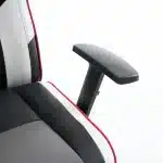 Scaun de Gaming Reglabil Professional WF-6049 Black White Red – Recliner și Ergonomic - imagine 17