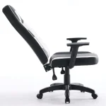 Scaun de Gaming Reglabil Professional WF-6049 Black & White – Recliner și Ergonomic, Alb, Negru - imagine 5