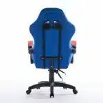 Scaun de Gaming Reglabil Professional WF-6050 Blue & Red – Ergonomic și Recliner, Rosu, Albastru - imagine 19