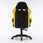 Scaun de Gaming Tron Thrones BOC-730 Galben/Negru – Recliner, Ergonomic și Reglabil - imagine 10