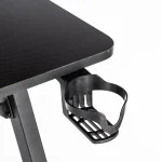 Birou de Gaming, 503, negru, 120x60x73cm - imagine 8