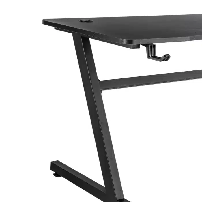 Birou de Gaming, 503, negru, 120x60x73cm - imagine 9