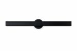 Rigolă de Duș din Inox 600x32 mm, Negru Mat, Reversibilă 2 în 1, cu Sifon Detașabil - imagine 3