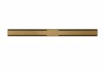 Rigolă de Duș din Inox 600x32 mm, Auriu Periat, Reversibilă 2 în 1, cu Sifon Detașabil - imagine 4