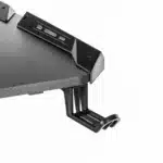 Birou Gaming 505 Black, 120x60x73 cm, cu Suport pentru Căști și Pahar - imagine 6