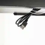 Birou Gaming 505 Black, 120x60x73 cm, cu Suport pentru Căști și Pahar - imagine 13