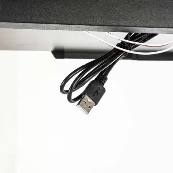 Birou Gaming 505 Black, 120x60x73 cm, cu Suport pentru Căști și Pahar - imagine 13