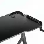 Birou Gaming 505 Black, 120x60x73 cm, cu Suport pentru Căști și Pahar - imagine 10