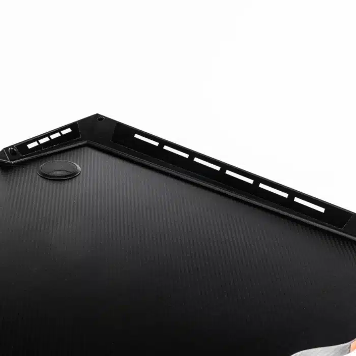 Birou Gaming 504, Negru, 120x60x73 cm, Blat MDF cu Fibră de Carbon - imagine 8