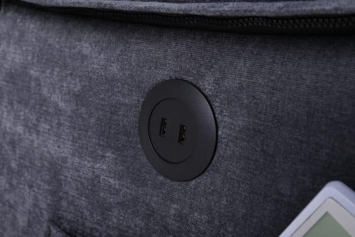 Fotoliu cu Masaj și Încălzire, Recliner Electric, Gri Închis (Grafit) - imagine 16