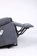 Fotoliu cu Masaj și Încălzire, Recliner Electric, Gri Închis (Grafit) - imagine 6