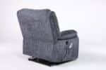 Fotoliu cu Masaj și Încălzire, Recliner Electric, Gri Închis (Grafit) - imagine 5