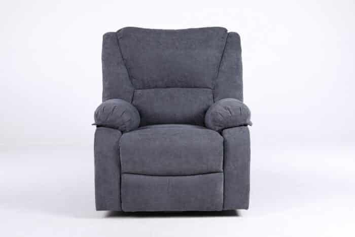 Fotoliu cu Masaj și Încălzire, Recliner Electric, Gri Închis (Grafit) - imagine 25