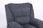 Fotoliu cu Masaj și Încălzire, Recliner Electric, Gri Închis (Grafit) - imagine 21