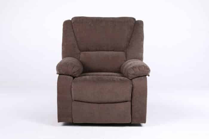 Fotoliu cu Masaj și Încălzire, Recliner Electric, Maro - imagine 25