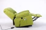 Fotoliu cu Masaj și Încălzire, Recliner Electric, Verde - imagine 11