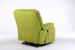 Fotoliu cu Masaj și Încălzire, Recliner Electric, Verde - imagine 5