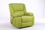 Fotoliu cu Masaj și Încălzire, Recliner Electric, Verde - imagine 23