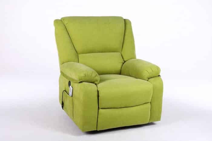Fotoliu cu Masaj și Încălzire, Recliner Electric, Verde - imagine 22