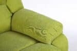Fotoliu cu Masaj și Încălzire, Recliner Electric, Verde - imagine 20