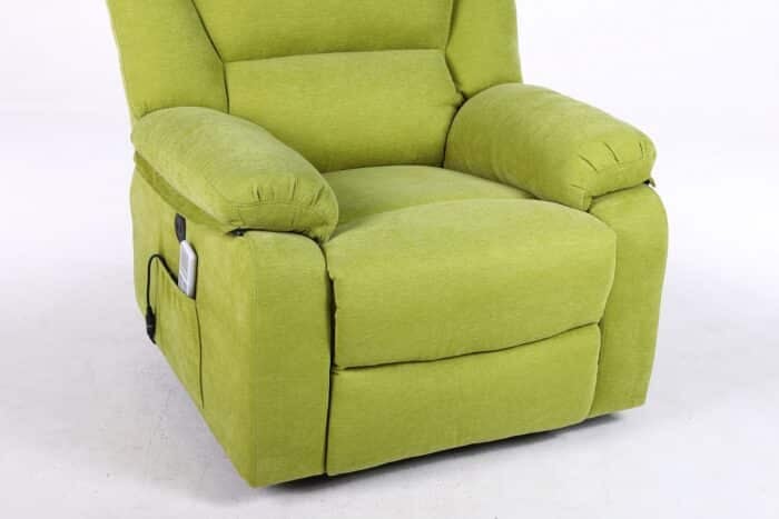 Fotoliu cu Masaj și Încălzire, Recliner Electric, Verde - imagine 18
