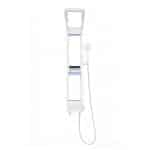 Panel de Dus cu Efect de Cascata si Jeturi cu Masaj, Afisaj Digital, LED Incorporat, Alb - imagine 6