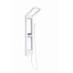 Panel de Dus cu Efect de Cascata si Jeturi cu Masaj, Afisaj Digital, LED Incorporat, Alb - imagine 5