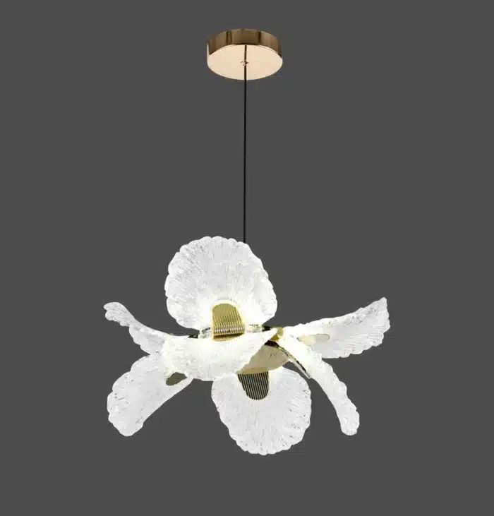 Pendul LED Auriu 32W cu Telecomandă, Înălțime Reglabilă, Dimabil, 3 Tipuri de Lumină - imagine 3