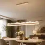 Pendul LED Maro 192W cu Telecomandă, Înălțime Reglabilă, Dimabil, 3 Tipuri de Lumină - imagine 2