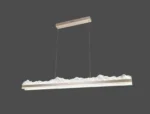 Pendul LED Maro 192W cu Telecomandă, Înălțime Reglabilă, Dimabil, 3 Tipuri de Lumină - imagine 3
