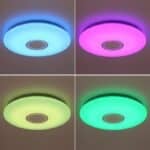 Plafoniera LED SMART cu muzica, Ø390, 30W, RGB+W - imagine 8