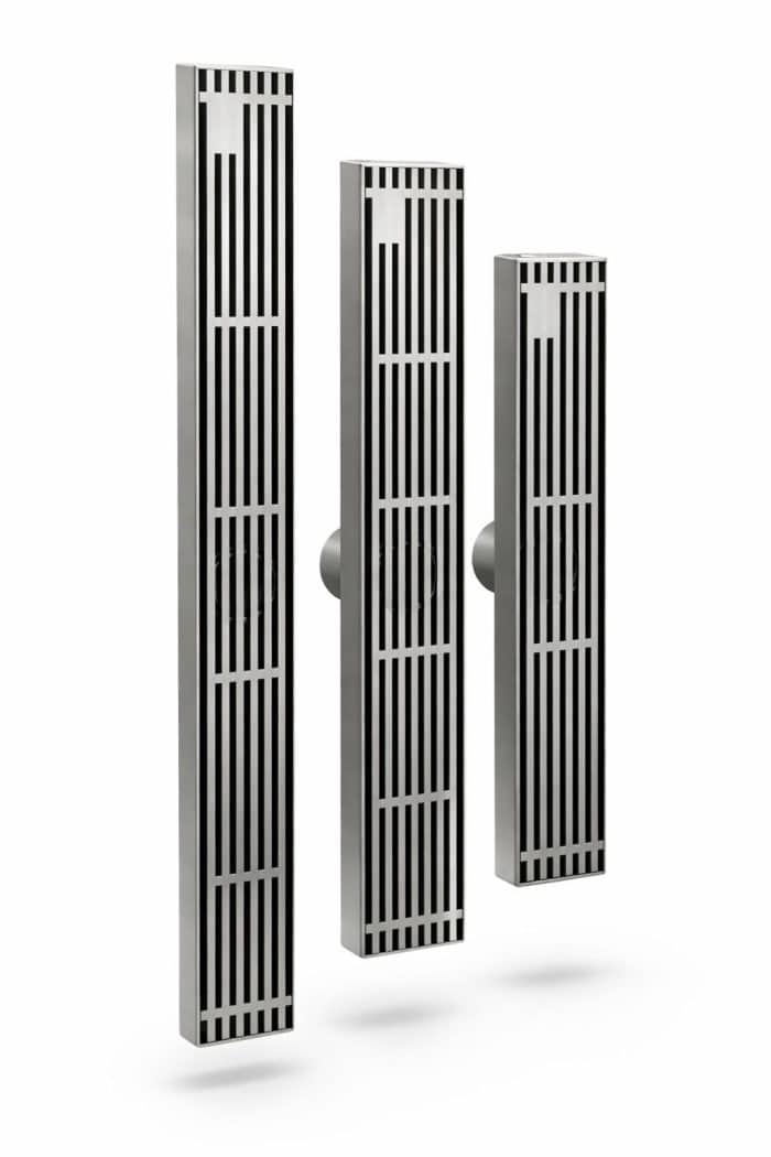 Rigolă de Duș din Inox 57x400 mm, Crom, Reversibilă 2 în 1, cu Sifon Detașabil - imagine 15