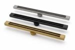 Rigolă de Duș din Inox 600x32 mm, Crom, Reversibilă 2 în 1, cu Sifon Detașabil - imagine 5