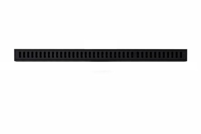 Rigolă de Duș din Inox 600x32 mm, Negru Mat, Reversibilă 2 în 1, cu Sifon Detașabil - imagine 6