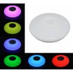 Plafonieră LED Smart cu Boxă Bluetooth, RGB+W, 24W, Ø390 mm, Control din Aplicație, Muzică și Jocuri de Lumini - imagine 3