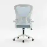 Scaun de Birou Reglabil WF-003, Albastru, Ergonomic, cu Spătar Mesh și Brațe - imagine 9
