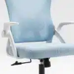 Scaun de Birou Reglabil WF-003, Albastru, Ergonomic, cu Spătar Mesh și Brațe - imagine 14