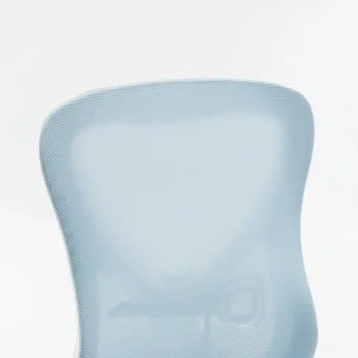 Scaun de Birou Reglabil WF-003, Albastru, Ergonomic, cu Spătar Mesh și Brațe - imagine 12