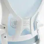 Scaun de Birou Reglabil WF-003, Albastru, Ergonomic, cu Spătar Mesh și Brațe - imagine 10