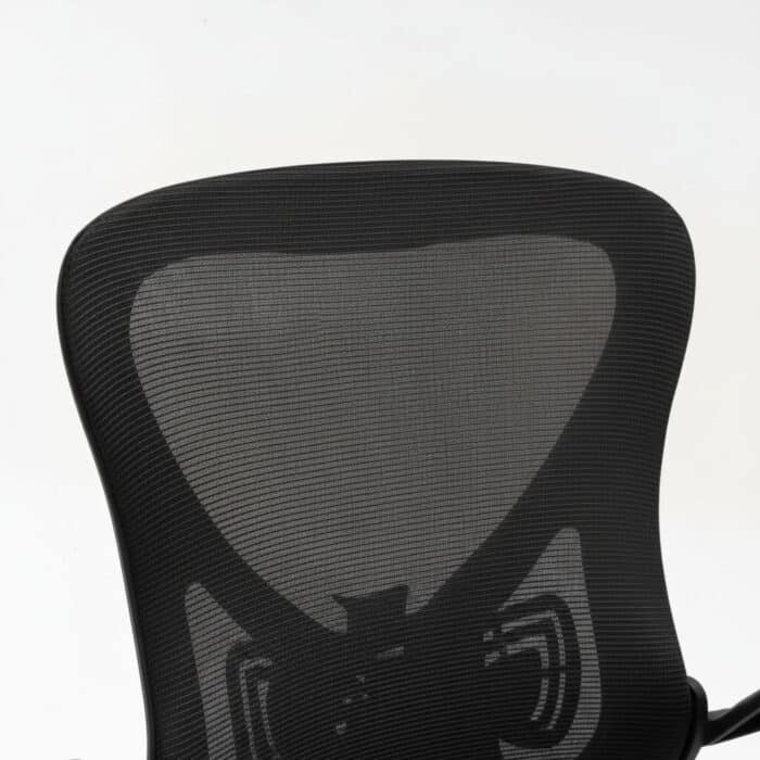 Scaun de Birou Reglabil WF-003, Negru, Ergonomic, cu Spătar Mesh și Brațe - imagine 11