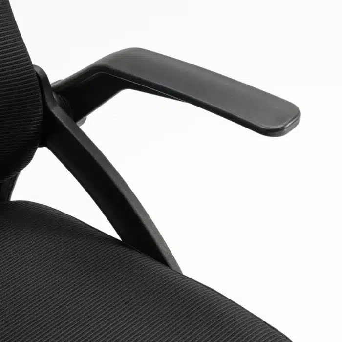 Scaun de Birou Reglabil WF-003, Negru, Ergonomic, cu Spătar Mesh și Brațe - imagine 16