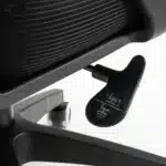 Scaun de Birou Reglabil WF-003, Negru, Ergonomic, cu Spătar Mesh și Brațe - imagine 15
